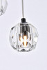 Eren LED Pendant (3505G11BK)