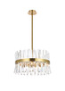 Elegant Lighting - 6200D20SG - Ten Light Pendant - Serephina - satin gold