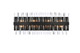 Elegant Lighting - 6200W30BK - Eight Light Bath Sconce - Serephina - black