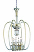 Elegant Lighting - 8906D27GT-GT/EC - Six Light Chandelier - Majestic - Golden Teak