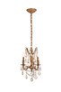 Elegant Lighting - 9203D13FG-GT/RC - Three Light Pendant - Rosalia - French Gold