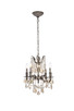 Elegant Lighting - 9204D17PW-GT/RC - Four Light Pendant - Rosalia - Pewter Elegant Lighting - 9204D17PW-GT/RC - Four Light Pendant - Rosalia - Pewter