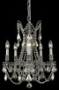 Elegant Lighting - 9205D18PW-GT/RC - Five Light Pendant - Rosalia - Pewter Elegant Lighting - 9205D18PW-GT/RC - Five Light Pendant - Rosalia - Pewter