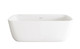 Elegant Lighting - BT10567GW-BGD - Soaking Bathtub - Calum - Glossy White