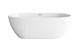 Elegant Lighting - BT10767GW-BNK - Soaking Bathtub - Allegra - Glossy White