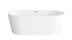 Elegant Lighting - BT30167GW-BGD - Bathtub - Springfield - Glossy White