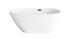 Elegant Lighting - BT30259GW-MBK - Bathtub - Clinton - Glossy White