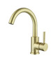 Elegant Lighting - FAV-1003BGD - Single Handle Bathroom Faucet - Louis - Brushed Gold
