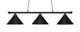 Toltec Lighting - 373-MB-420-MB - Three Light Bar - Oxford - Matte Black