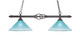 Toltec Lighting - 862-DG-448 - Two Light Island Pendant - Eleganté - Dark Granite