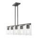 Clarion Five Light Linear Chandelier (49275-46)