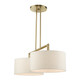 Monroe Two Light Linear Chandelier (49292-01)