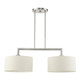 Meridian Two Light Linear Chandelier (49292-91)