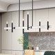 Denmark Six Light Linear Chandelier (49336-04)