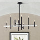 Denmark Eight Light Chandelier (49347-04)