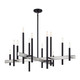 Denmark 12 Light Foyer Chandelier (49349-04)