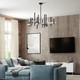 Denmark 12 Light Foyer Chandelier (49349-04)