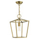 Devone One Light Convertible Semi Flush/Lantern (49432-01)