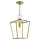 Devone One Light Convertible Semi Flush/Lantern (49432-01)
