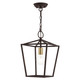 Livex Lighting - 49432-07 - One Light Convertible Semi Flush/Lantern - Devone - Bronze