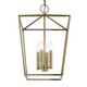 Devone Four Light Chandelier (49434-01)