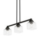 Aragon Three Light Linear Chandelier (49763-04)