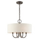 Livex Lighting - 49804-92 - Four Light Chandelier - Blossom - English Bronze