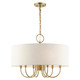 Livex Lighting - 49806-01 - Seven Light Chandelier - Blossom - Antique Brass