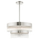 Livex Lighting - 49825-91 - Seven Light Chandelier - Nowrich - Brushed Nickel