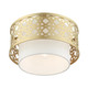Calinda One Light Semi Flush Mount (49862-33)