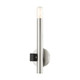 Livex Lighting - 49991-91 - One Light Wall Sconce - Helsinki - Brushed Nickel w/ Blacks