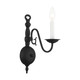 Livex Lighting - 5001-04 - One Light Wall Sconce - Williamsburg - Black
