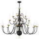 Williamsburg 22 Light Chandelier (5015-04)