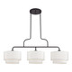 Manorwood Three Light Linear Chandelier (50303-07)