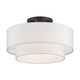 Manorwood Three Light Semi-Flush Mount (50305-07)