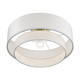 Manorwood Three Light Semi-Flush Mount (50306-33)