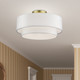 Manorwood Three Light Semi-Flush Mount (50306-33)