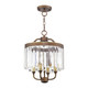 Ashton Four Light Mini Chandelier/Ceiling Mount (50543-64)