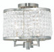 Livex Lighting - 50573-91 - Three Light Ceiling Mount - Grammercy - Brushed Nickel