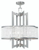 Livex Lighting - 50575-91 - Four Light Chandelier - Grammercy - Brushed Nickel