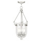 Livex Lighting - 5064-91 - Three Light Pendant - Jefferson - Brushed Nickel
