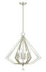 Livex Lighting - 50666-35 - Six Light Chandelier - Diamond - Polished Nickel