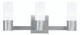 Livex Lighting - 50683-91 - Three Light Bath Vanity - Midtown - Brushed Nickel
