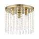 Elizabeth Three Light Flush Mount (51067-01)