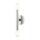 Livex Lighting - 51132-05 - Two Light Wall Sconce - Copenhagen - Polished Chrome