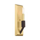 Livex Lighting - 51161-12 - One Light Wall Sconce - Beckett - Satin Brass & Bronze