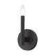 Livex Lighting - 51171-04 - One Light Wall Sconce - Copenhagen - Black