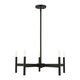 Livex Lighting - 51175-04 - Five Light Chandelier - Copenhagen - Black