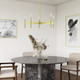 Copenhagen Five Light Chandelier (51175-12)