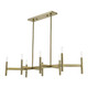 Copenhagen Eight Light Linear Chandelier (51178-01)
